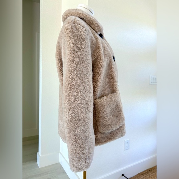 Philosophy Faux Shearling Sherpa Teddy Jacket Womens Size Small - Picture 7 of 14